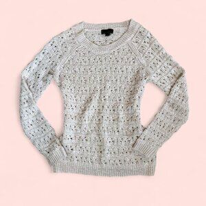 Cottagecore preppy crochet sweater